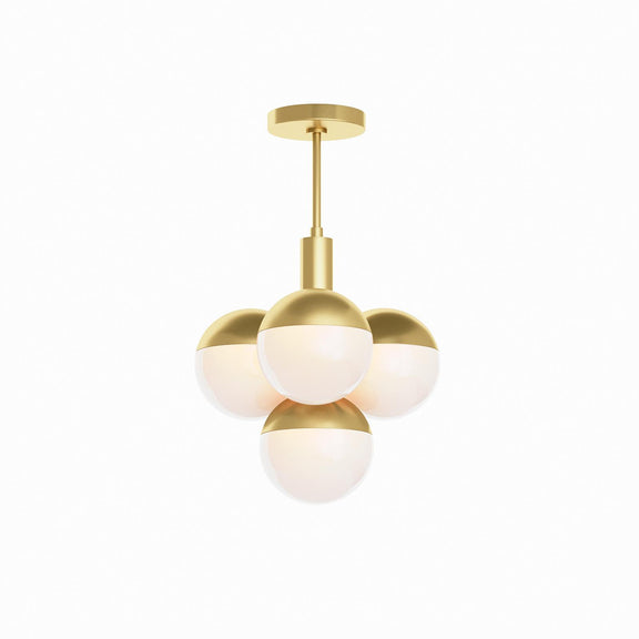 Oliver Pendant - Natural Brass