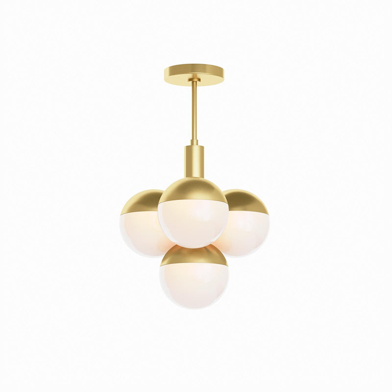 Oliver Pendant - Natural Brass
