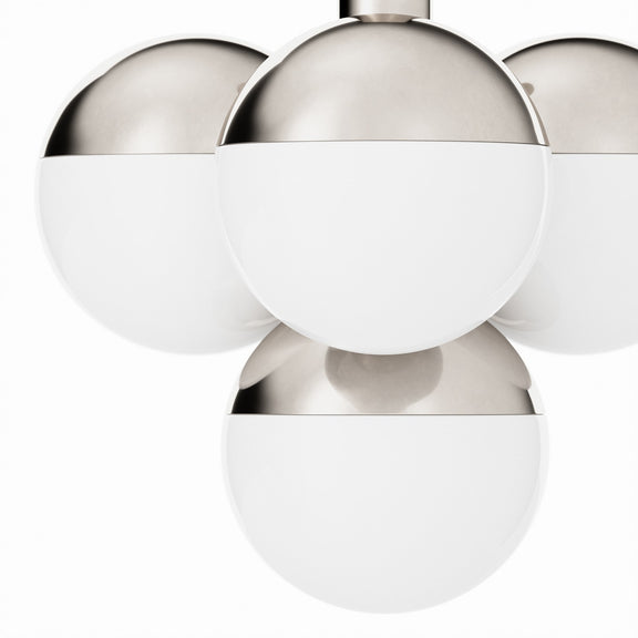 Oliver Pendant - Polished Nickel