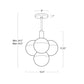 Oliver Pendant - Polished Nickel