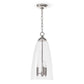 Maiden Glass Pendant - Polished Nickel