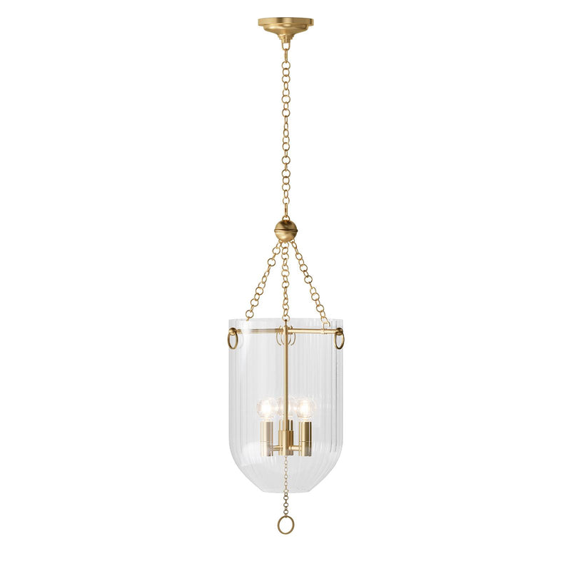 Roxie Pendant - Natural Brass