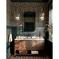 Roxie Pendant - Natural Brass