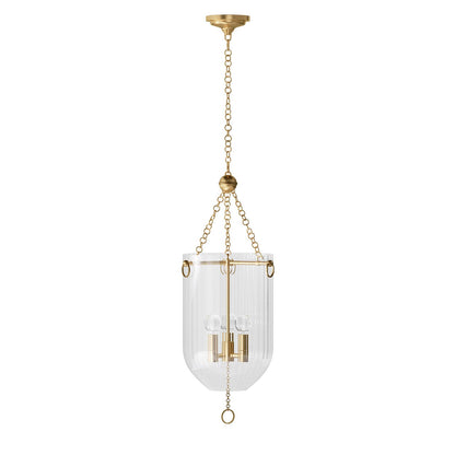 Roxie Pendant - Natural Brass