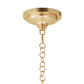 Roxie Pendant - Natural Brass
