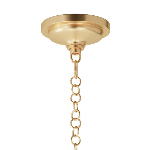 Roxie Pendant - Natural Brass