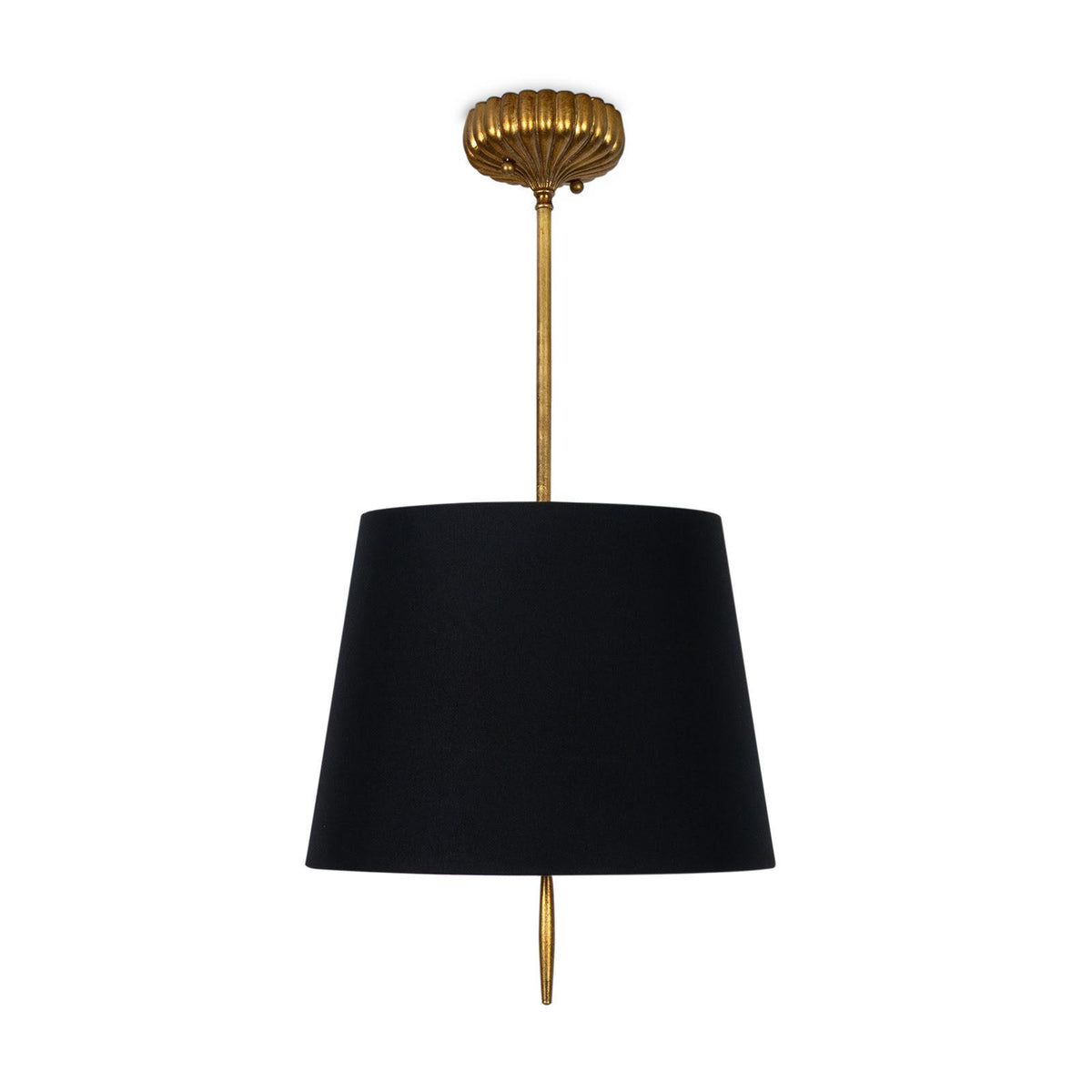 Clove Pendant - Black Shade / Small