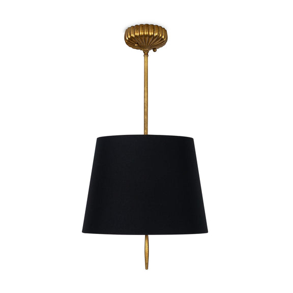 Clove Pendant - Black Shade / Small