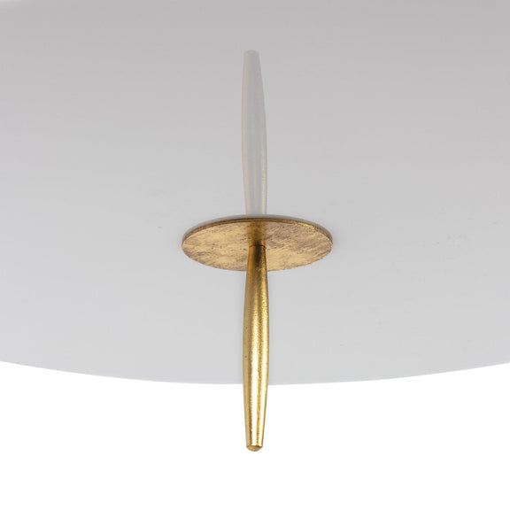 Clove Pendant - Natural Linen Shade / Small