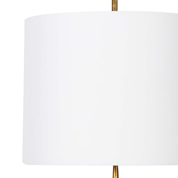 Clove Pendant - Natural Linen Shade / Small