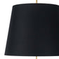 Clove Pendant - Black Shade / Large