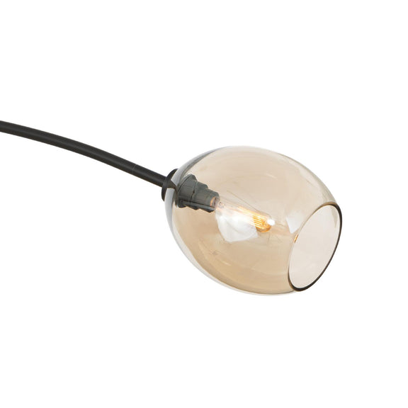 Artemis Pendant Double - Oil Rubbed Bronze & Champagne Glass