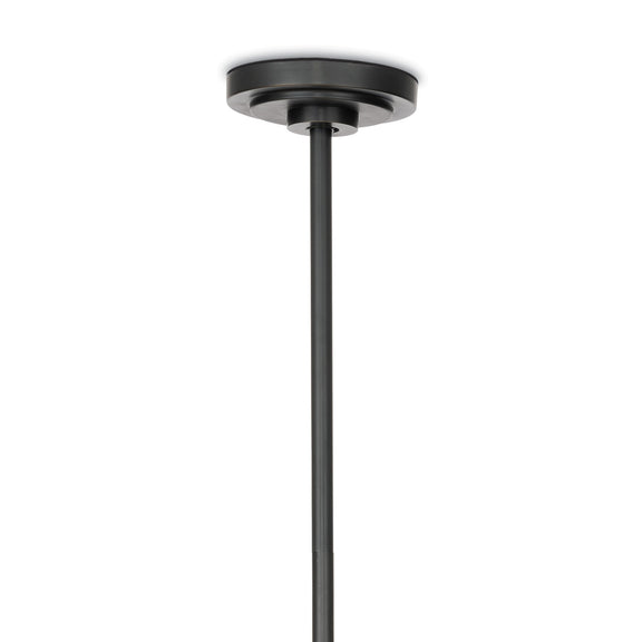 Artemis Pendant Double - Oil Rubbed Bronze & Champagne Glass