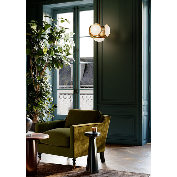 Bond Pendant 5 Light - Natural Brass