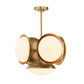 Bond Pendant 5 Light - Natural Brass
