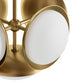Bond Pendant 5 Light - Natural Brass