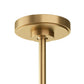 Bond Pendant 5 Light - Natural Brass