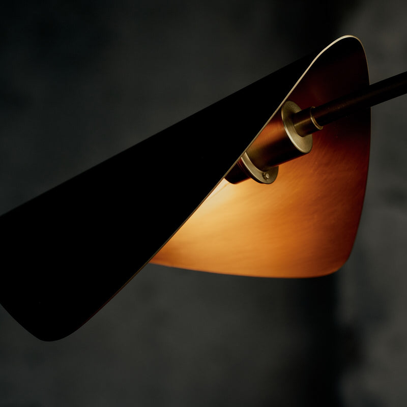 Eclipse Chandelier - Natural Brass