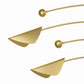 Eclipse Chandelier - Natural Brass