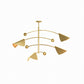 Eclipse Chandelier - Natural Brass