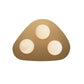 Rhoads Flush Mount - Natural Brass