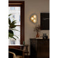 Rhoads Flush Mount - Natural Brass