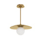 Rhoads Pendant - Natural Brass
