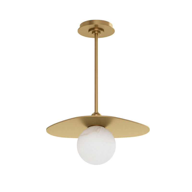 Rhoads Pendant - Natural Brass