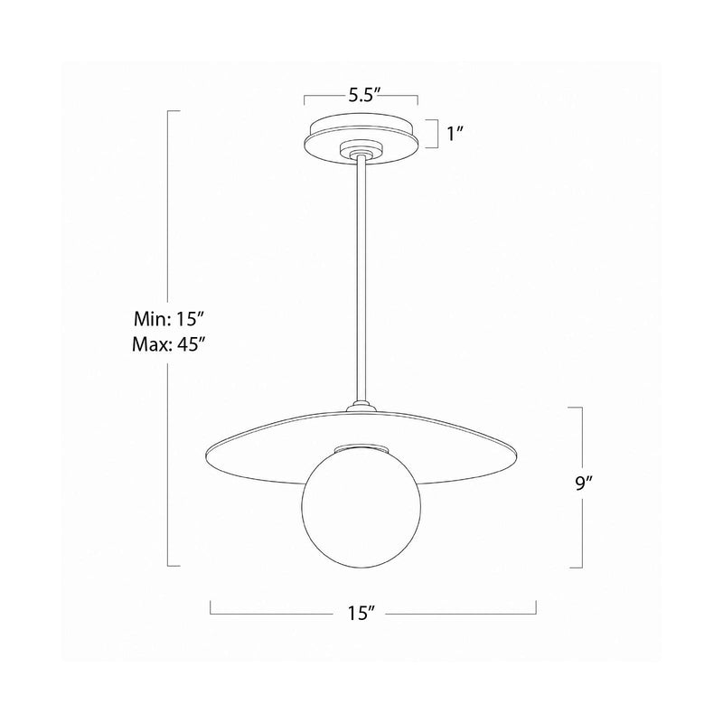 Rhoads Pendant - Oil Rubbed Bronze