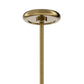 Gable Linear Chandelier - Antique Natural Brass & Oyster Shade