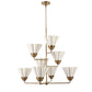 Veiller Chandelier - Oyster