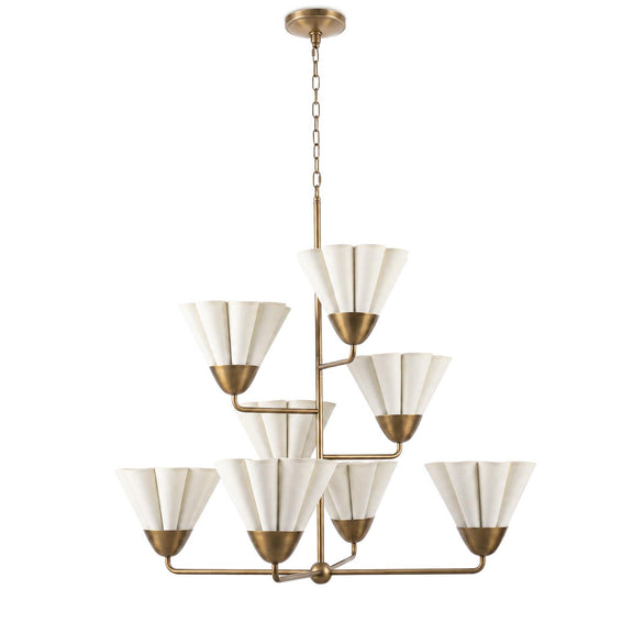 Veiller Chandelier - Oyster