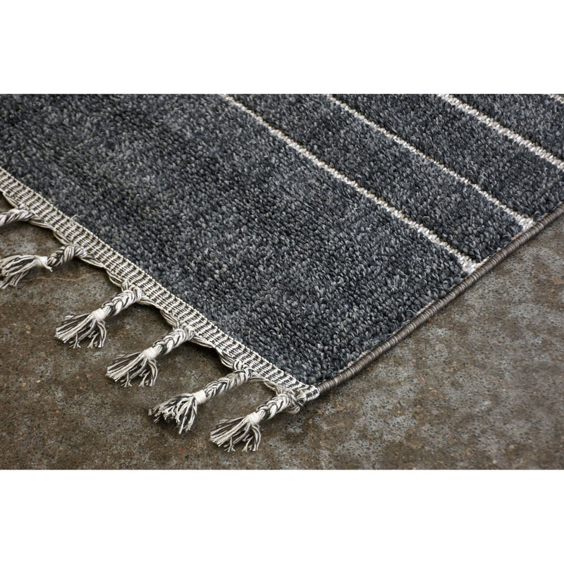 Ambrose Rug in Navy & Grey