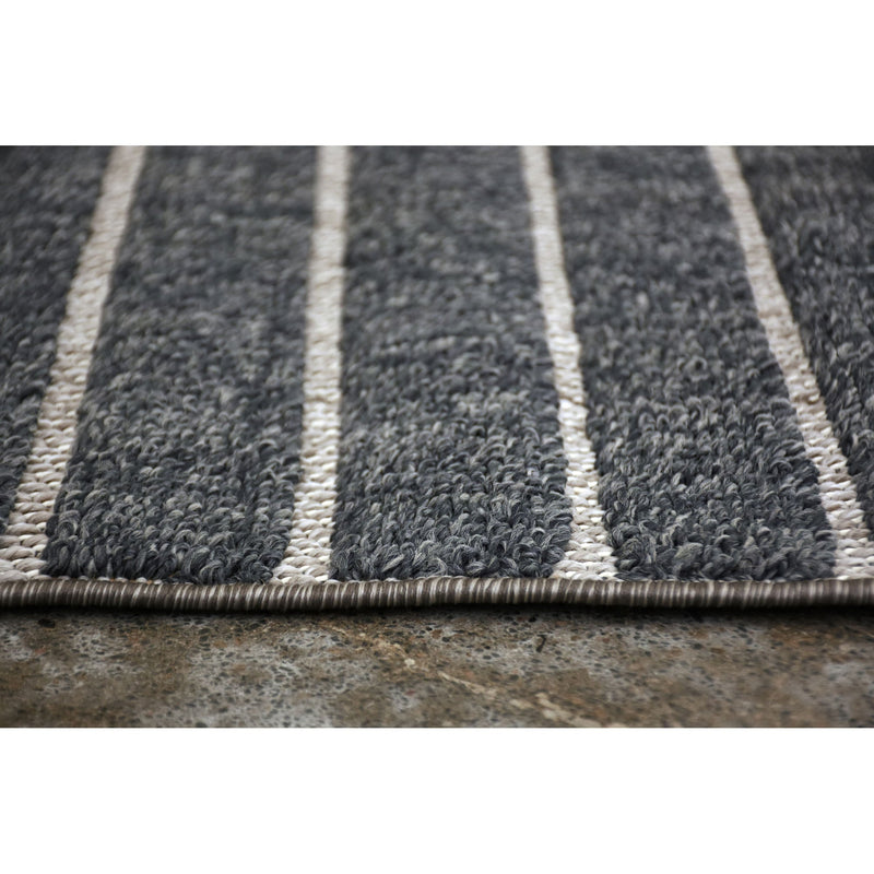 Ambrose Rug in Navy & Grey