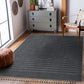 Ambrose Rug in Navy & Grey