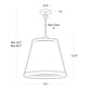 Augustine Outdoor Pendant Small