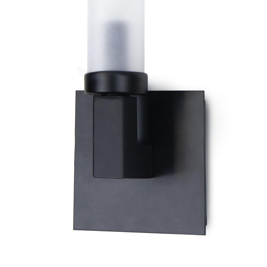 Montecito Outdoor Sconce Single - Black