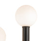 Happy Outdoor Sconce - Black / Left Facing