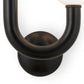 Happy Outdoor Sconce - Black / Right Facing