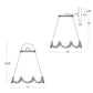Summer Outdoor Hanging Sconce