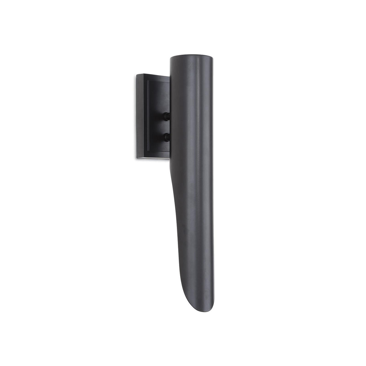 Redford Outdoor Sconce Single Downlight - Black