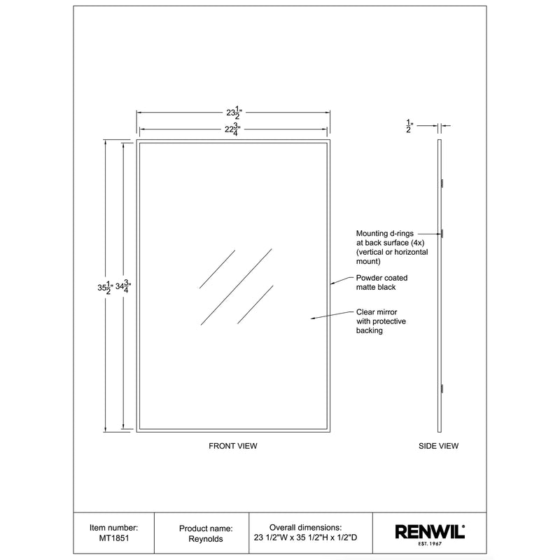 Reynolds Wall Mirror