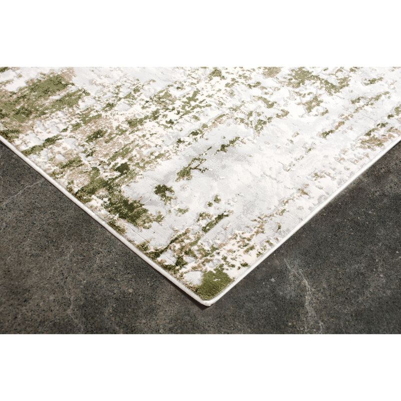 Ariella Rug in Grey & Green