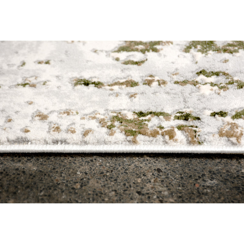 Ariella Rug in Grey & Green