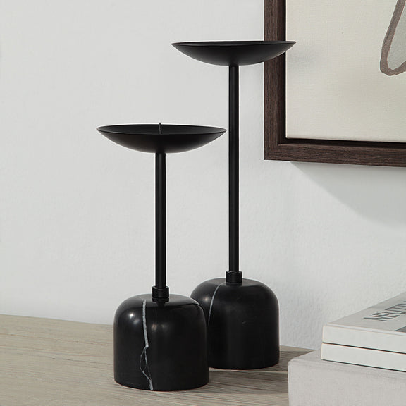 Uma Pillar Candle Holder (Set of 2)