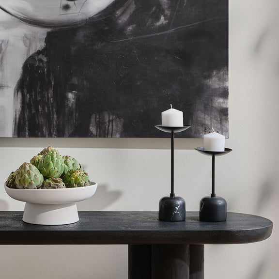 Uma Pillar Candle Holder (Set of 2)