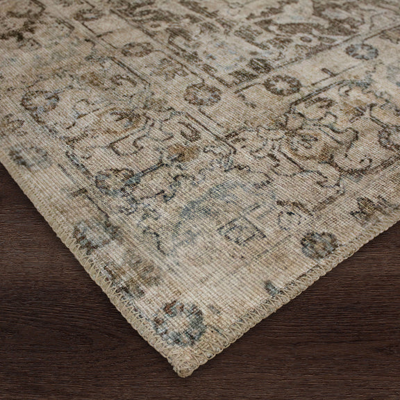 Chloe Rug in Brown & Beoge & Green