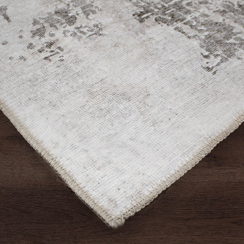 Chloe Rug in Grey & White