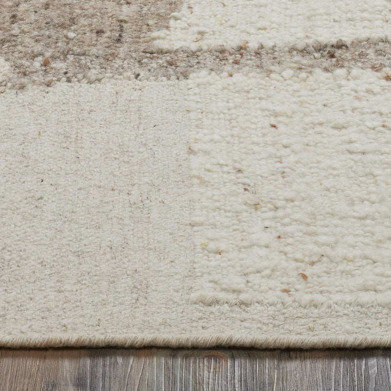 Grace Rug in Beige & Brown & White