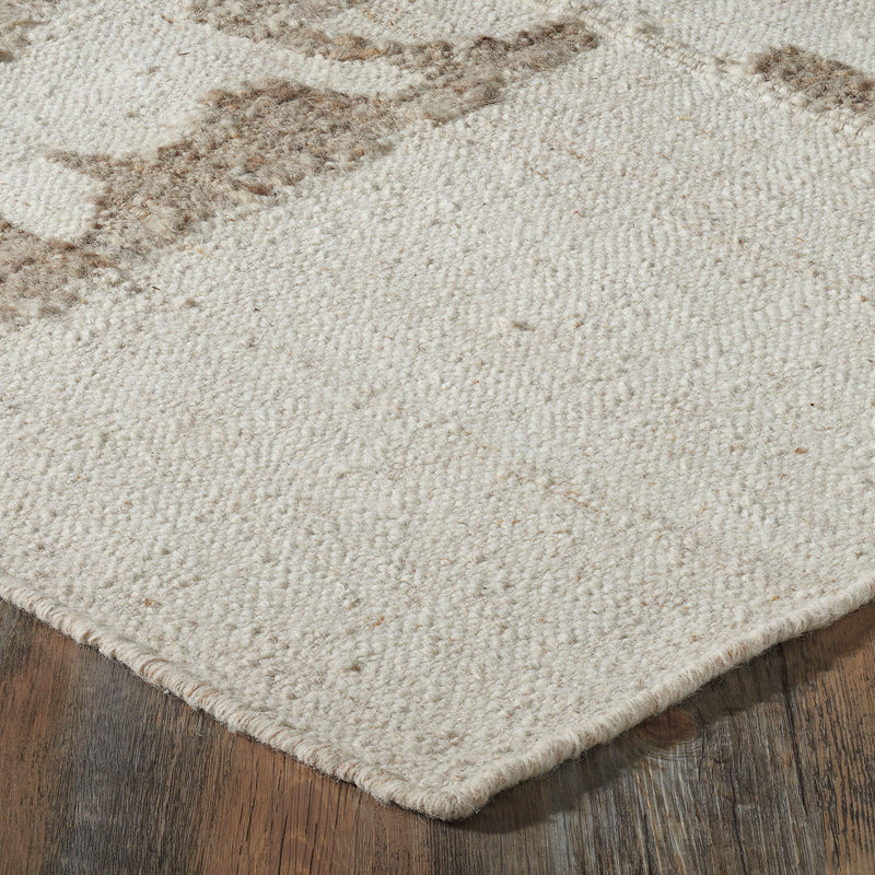 Grace Rug in Beige & Brown & White